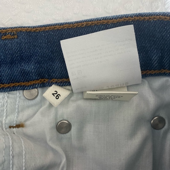 Reformation High & Skinny Ankle Jeans in Geneva Wash Size 26 - Picture 13 of 14